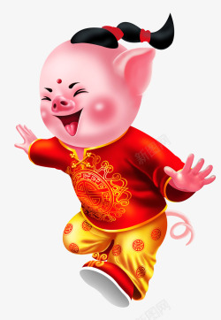 猪年福娃2019猪年春节福娃高清图片