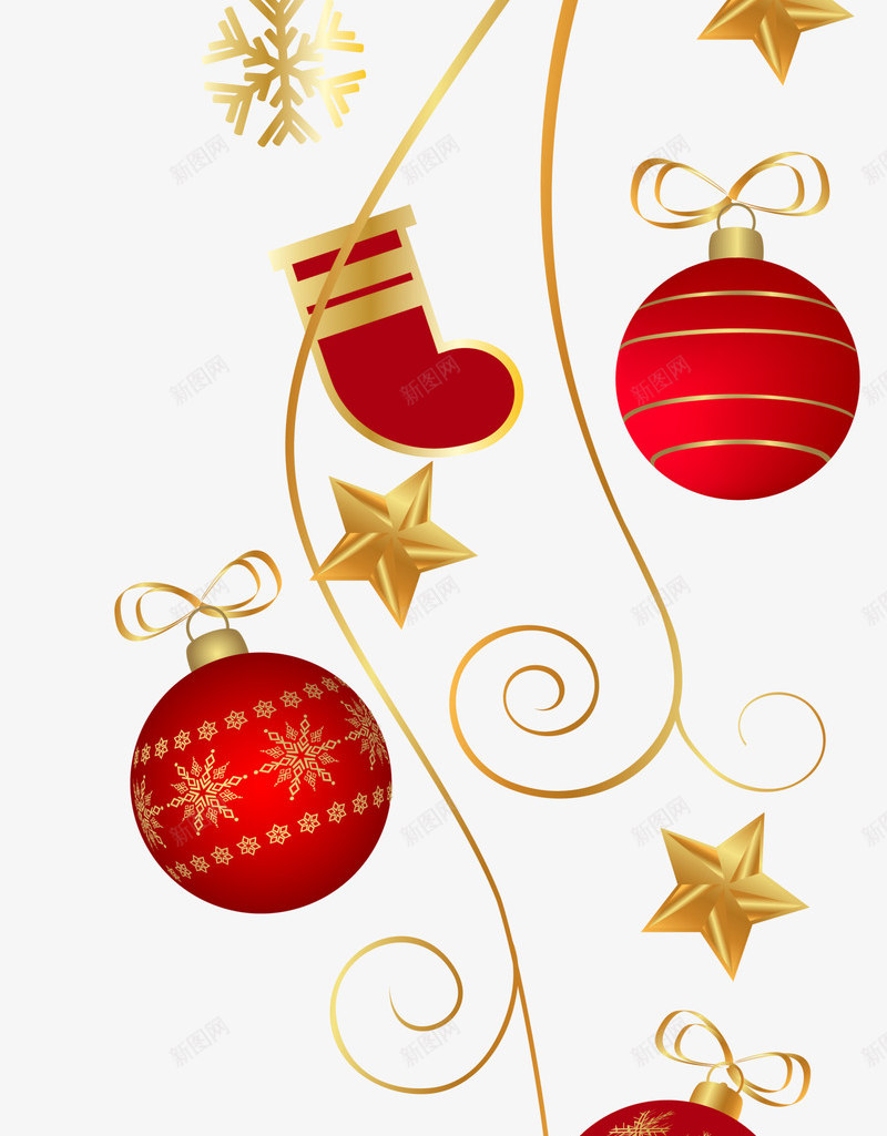 金色铃铛挂件png免抠素材_88icon https://88icon.com 圣诞节 彩球 简约挂件 节日装饰 蝴蝶结 装饰图案 金色铃铛