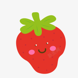 红色草莓水果素材