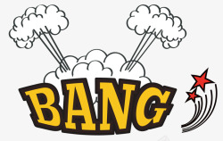 bang漫画爆炸云对话框高清图片