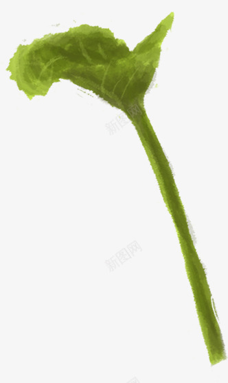 绿色水墨荷叶纹理png免抠素材_88icon https://88icon.com 水墨 纹理 绿色 荷叶