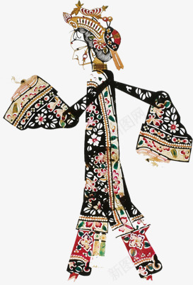 黑色中国风皮影戏国庆png免抠素材_88icon https://88icon.com 国庆 国风 皮影戏 黑色