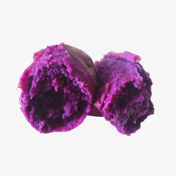 香甜的烤紫薯素材