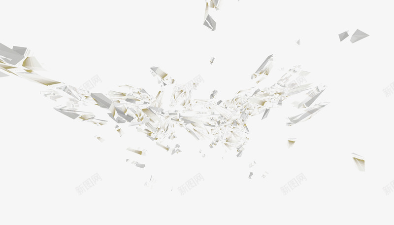 艺术科技图案破裂的玻璃png免抠素材_88icon https://88icon.com 光影变幻 光影特效 抽象素材 炫彩 玻璃 破裂 碎块 科技元素 科技图片