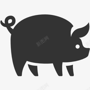 微笑猪pigicon图标图标