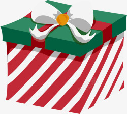 扁平礼盒圣诞彩色礼物盒装饰高清图片