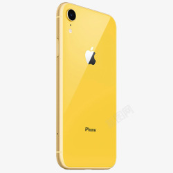 手机配黄色iPhoneXR苹果新品手机高清图片