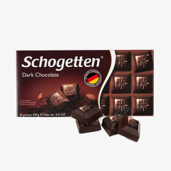 Schogetten盒装巧克力素材