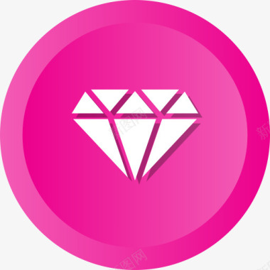 商务商务钻石icon图标图标