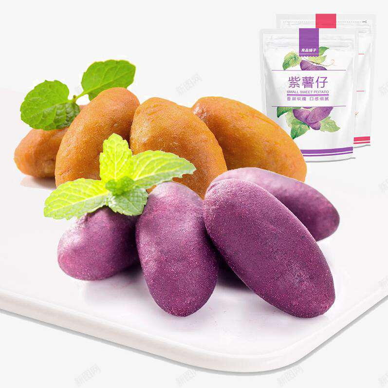 良品铺子番薯干png免抠素材_88icon https://88icon.com 产品实物 小吃 小甘薯 零食