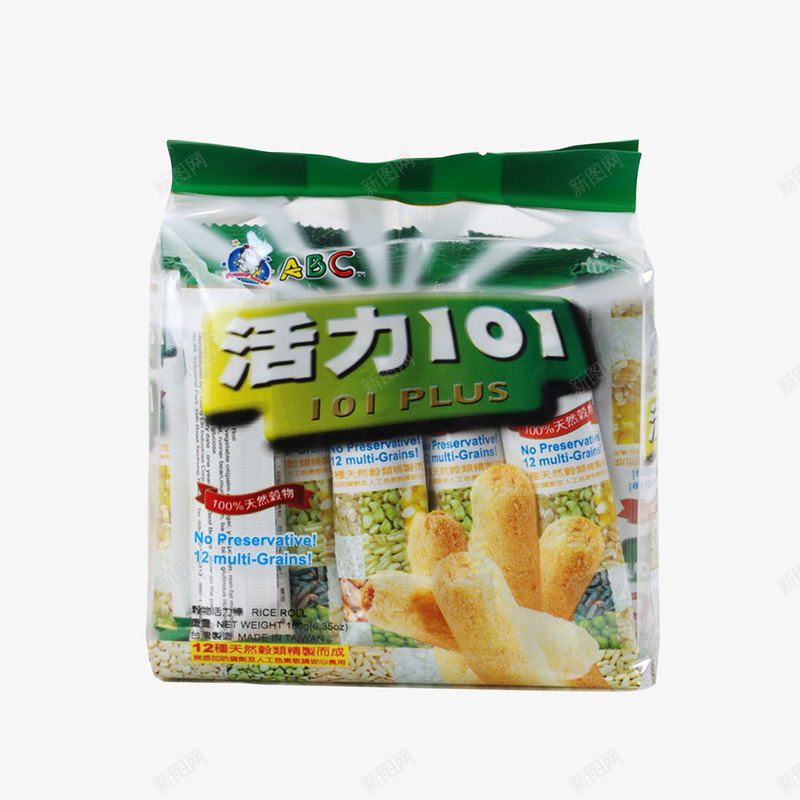 ABC谷物活力棒png免抠素材_88icon https://88icon.com 休闲零食 绿色 膨化食品 谷物