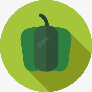 餐饮行业食品矢量图辣椒图标图标