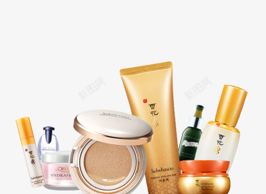 化妆品促销背景美妆购物节图标图标