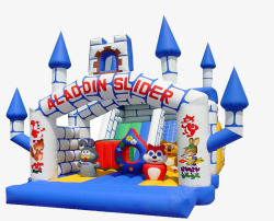 玩具城堡充气城堡高清图片