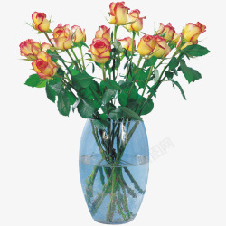 花组合花瓶高清图片