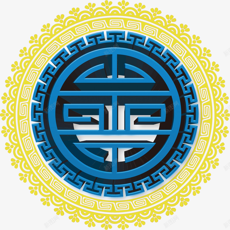 中国吉祥花边psd免抠素材_88icon https://88icon.com 中国吉祥花边矢量图 古代风 吉祥图 花边