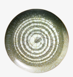 圆形大理石案桌古典的盘子高清图片