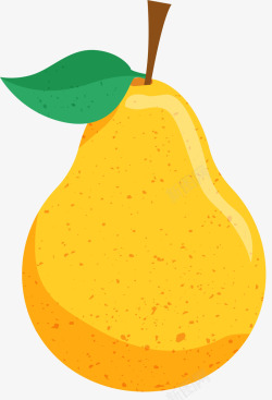 黄色梨子夏季水果黄色梨子高清图片