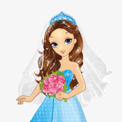 如公主般的女孩素材