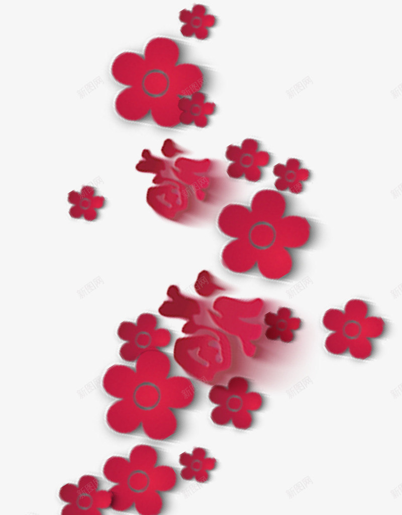 梅花png免抠素材_88icon https://88icon.com 古典 春节联欢晚会 梅花 梅花素材 玫红