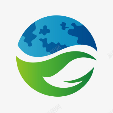 抽象环保logo图标图标