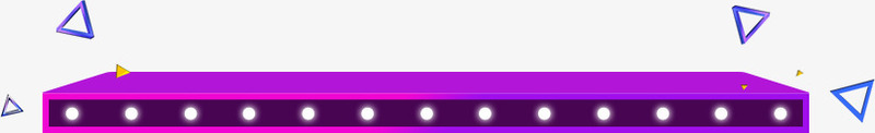 手绘立体紫色舞台霓虹灯png免抠素材_88icon https://88icon.com 分割 标题栏 漂浮 紫色 舞台 闪耀舞台 霓虹灯