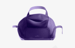 PALLA紫色菜篮子包内部素材