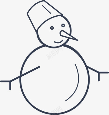 snowman雪人Wintericons图标图标