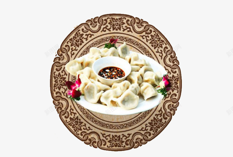 冬至团圆吃饺子png免抠素材_88icon https://88icon.com 传统节日 冬至 家人团圆 饺子