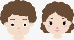 卡通人物头像素材