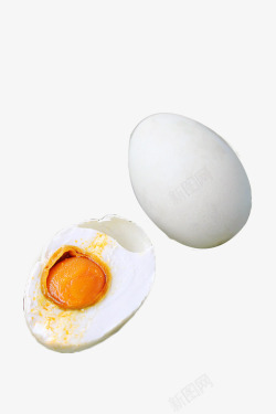 漂浮白色咸鸭蛋黄素材
