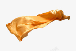 金色漂浮绸布素材