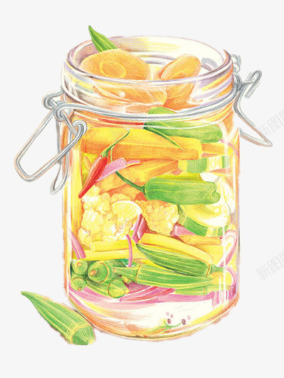 水果蔬菜饮品png免抠素材_88icon https://88icon.com 手绘 插画 装饰