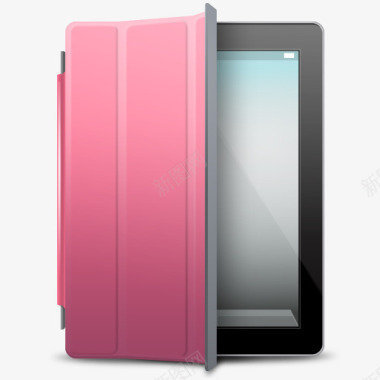 iPad黑色粉色图标图标
