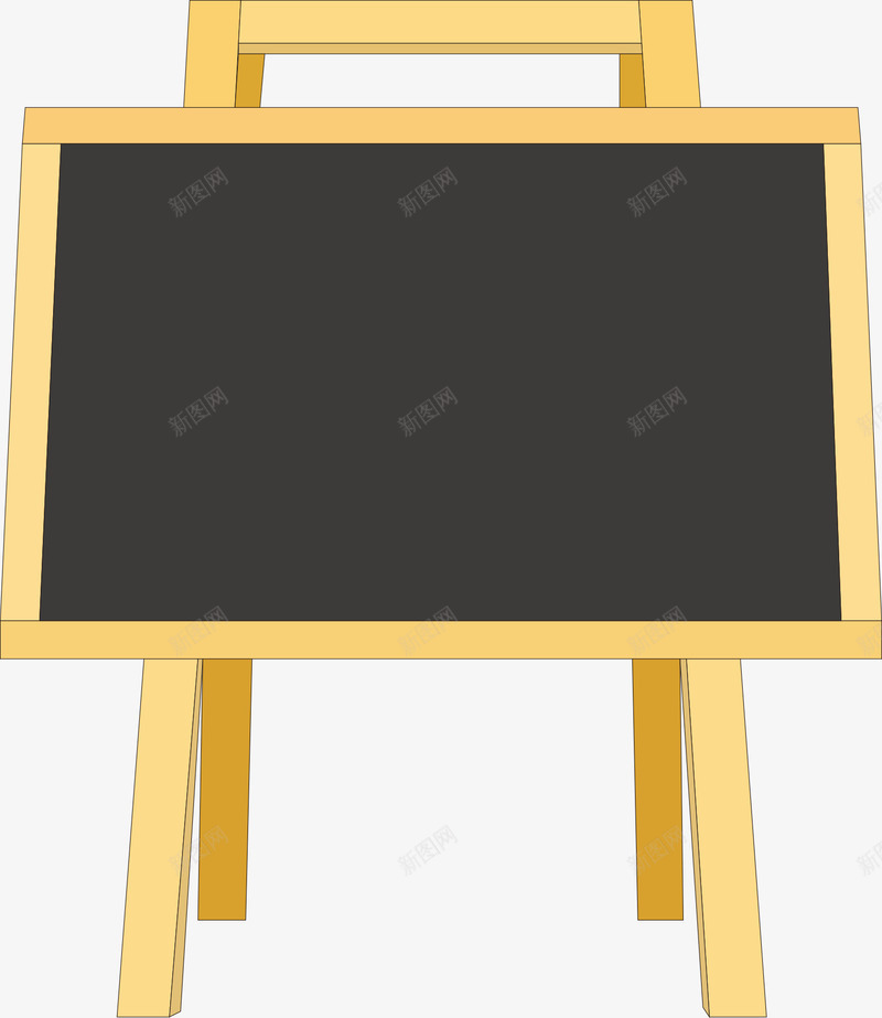 木质小黑板png免抠素材_88icon https://88icon.com 卡通黑板 小黑板 木质小黑板 矢量小黑板