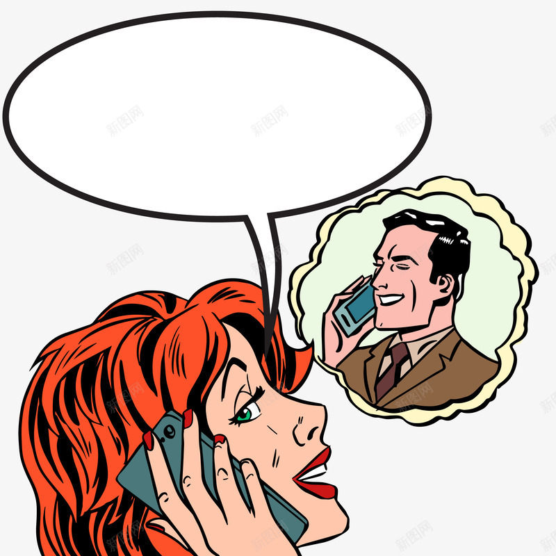 打电话的男女png免抠素材_88icon https://88icon.com 卡通 女人 工作人员 手机 手绘 激情男女 电话 男人 简图