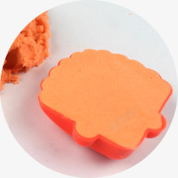 橡皮泥模型玩具橙黄色素材