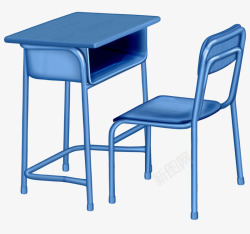 课桌椅子素材