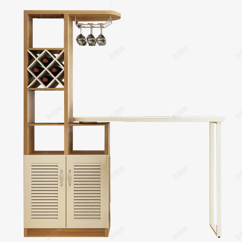 木质酒柜png免抠素材_88icon https://88icon.com 木质 素材 酒柜