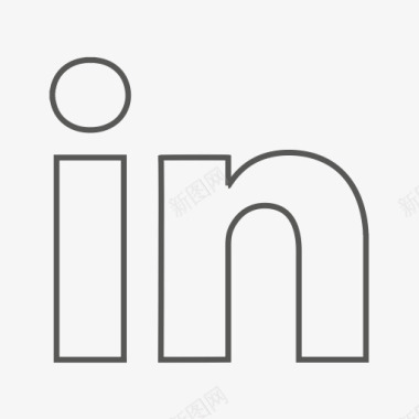 业务通信连接LinkedIn网图标图标