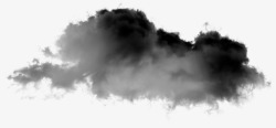 乌云漂浮素材一片下雨的乌云高清图片