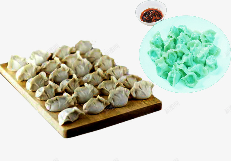 案板上的饺子png免抠素材_88icon https://88icon.com 包饺子 团圆饭 年夜饭 案板 饺子