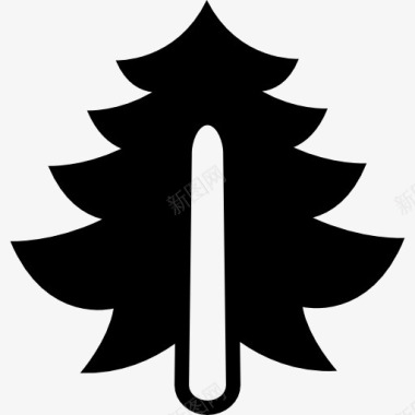 松树大树图标图标