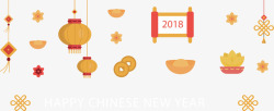 中国风新年春节横幅素材