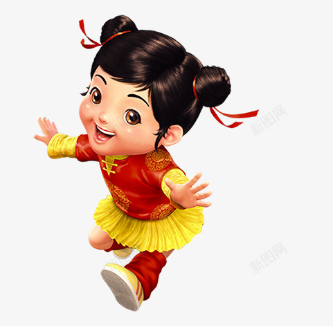 开心的福娃春节png免抠素材_88icon https://88icon.com 开心 春节 福娃