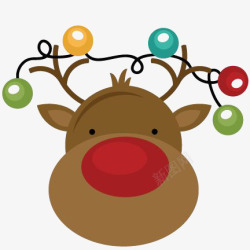 圣诞节麋鹿素材