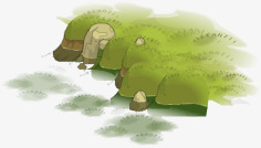 卡通河岸png免抠素材_88icon https://88icon.com 小草 手绘 植物 河岸