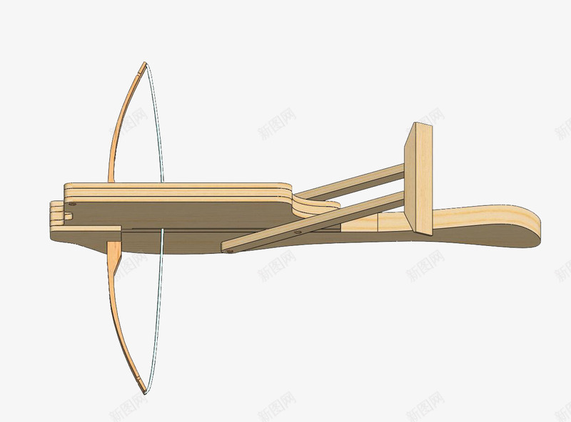 连弩仿制品png免抠素材_88icon https://88icon.com 兵器 发明 木质 诸葛先生