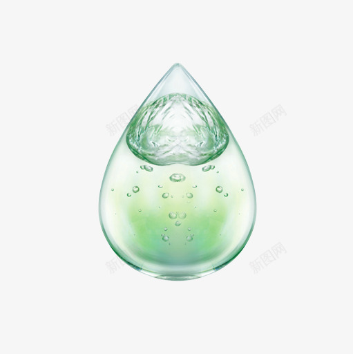 绿色的水滴png免抠素材_88icon https://88icon.com 健康 水泡 水滴 水珠 环保 绿色