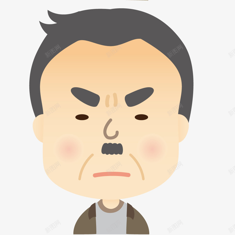 短发日本男人卡通图png免抠素材_88icon https://88icon.com 人物 卡通 手绘图 日本男人 服饰 男人 胡子